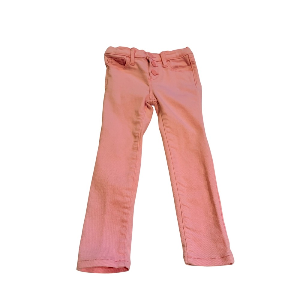 *NWOT* Old Navy Toddler Girls Rockstar Jeggings Denim Pink Size 4T